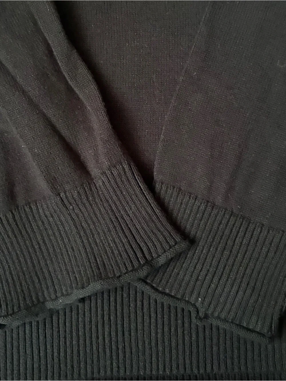 Calvin Klein Black Studded CK Logo Crewneck Sweater
